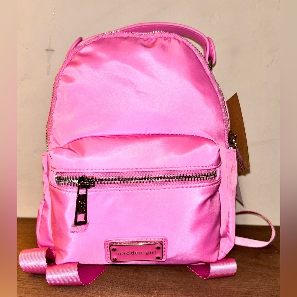 MADDEN GIRL AMILA LT. PINK MINI BACKPACK. BRAND NEW WITH TAGS. - Picture 5 of 8